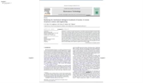 Biodrying for mechanical–biological treatment of wastes: A review of process science and engineering